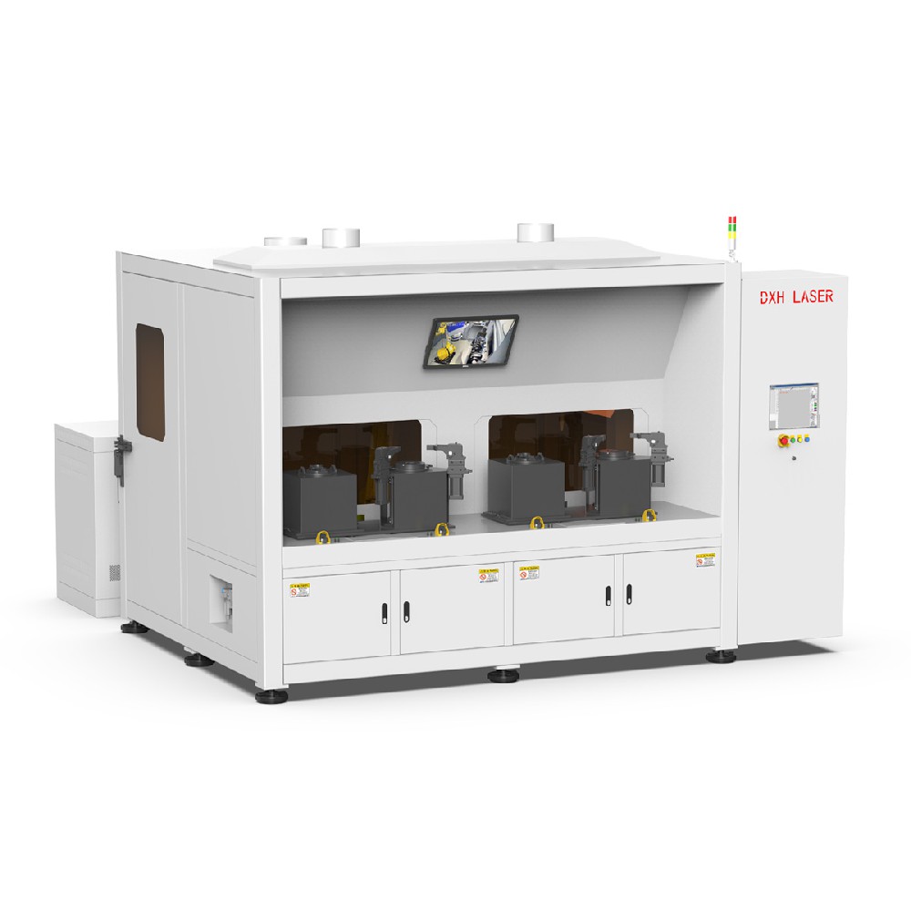 Robot welding workstation